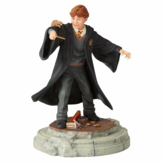 Figurine résine Enesco Harry Potter : Ron Weasley "Animagus Scabbers" [19cm]