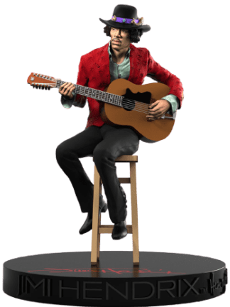 Figurine Knucklebonz Rock Iconz : Jimi Hendrix [20cm]
