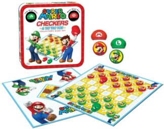 Jeu de Dames (Checkers) Super Mario [Edition Collector en boîte métal]