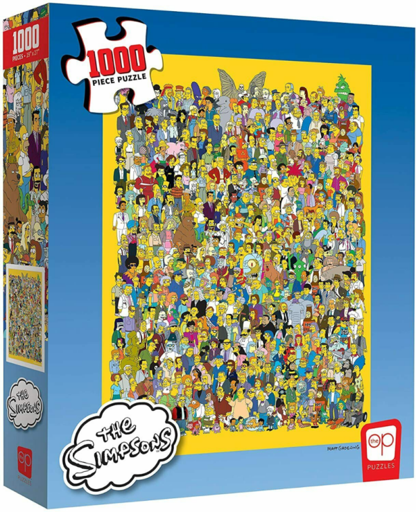 Puzzle Deluxe 1000 pièces USAopoly The Simpsons [50x70cm]