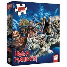 Puzzle Deluxe 1000 pièces USAopoly Iron Maiden « The Faces of Eddie » [50x70cm]