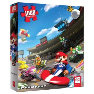 Puzzle Deluxe 1000 pièces USAopoly Super Mario «Mario Kart» [50x70cm]