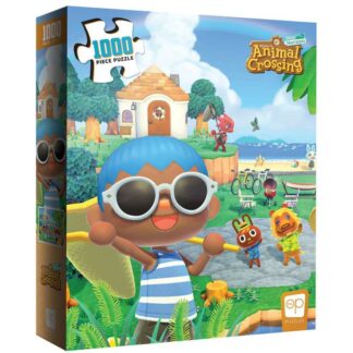 Puzzle Deluxe 1000 pièces USAopoly Animal Crossing New Horizons «Summer Fun» [50x70cm]