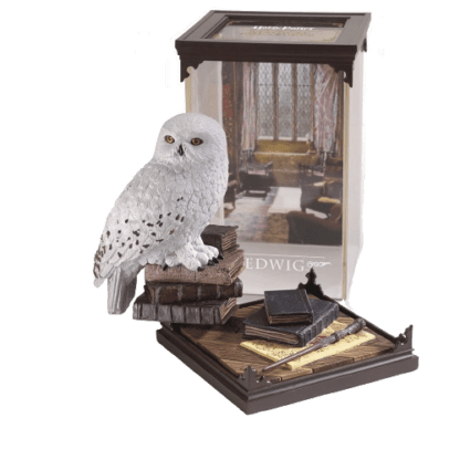 Figurine résine The Noble Collection Créatures Magiques Harry Potter : Hedwige [18cm]