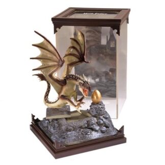 Figurine résine The Noble Collection Créatures Magiques Harry Potter : Dragon Magyar à pointes [18cm]