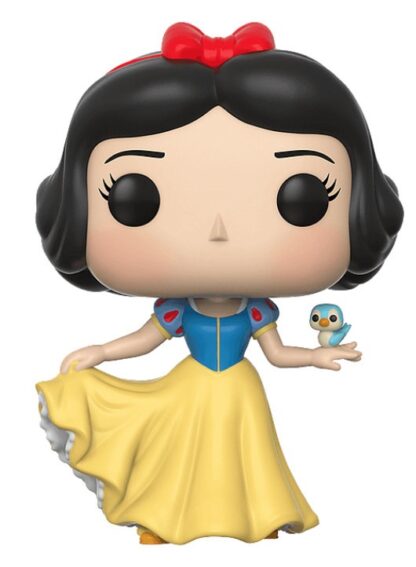Figurine Funko POP! Disney : princesse Blanche Neige, un oiseau posé sur sa main [339]