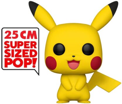 Figurine Funko Jumbo POP! Pokemon : Pikachu [353] (25cm)