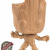 Figurine Funko POP! [Exclusive] Marvel : Groot (version bois) [622]