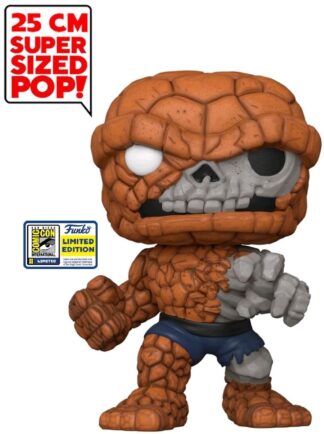 Figurine Funko Jumbo POP! [Exclusive] Marvel Zombies : The thing [665] (26cm)