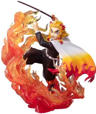 Figurine Tamashii Nations FiguartsZERO Demon Slayer : Kyojuro Rengoku (Flame Breathing) [18cm]