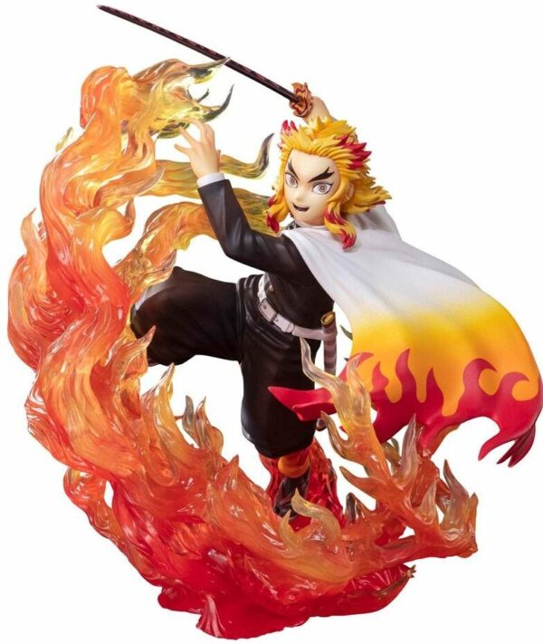 Figurine Tamashii Nations FiguartsZERO Demon Slayer : Kyojuro Rengoku (Flame Breathing) [18cm]