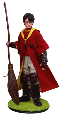 Figurine Star Ace Harry Potter : Harry en tenue de Quidditch [26cm]