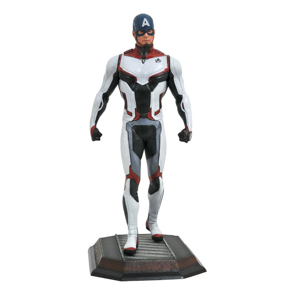 Captain America Team Suit de la collection Marvel Gallery Diorama par Diamond Select Toys.