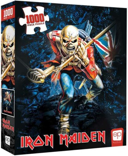 Puzzle Deluxe 1000 pièces USAopoly Iron Maiden : The Troopers [50x70cm]