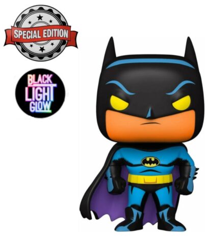 Figurine Funko POP! [Exclusive] Batman : Batman (Blacklight) et multicolore [369]