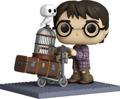 Figurine Funko POP! Deluxe Harry Potter : Harry poussant le chariot [135]