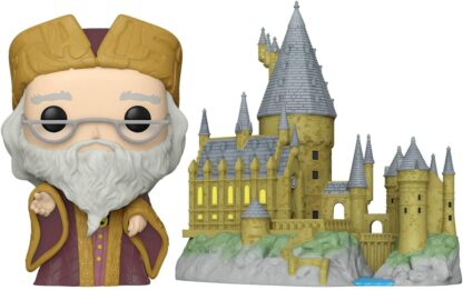 Figurine Funko POP! Town Harry Potter : Dumbledore et l'école de Poudlard [27]