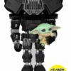 Figurine Funko POP! [Exclusive] Star Wars : Dark Trooper with Child (luminiscent) [488]