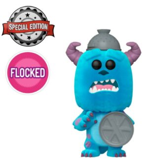 Figurine Funko POP! [Exclusive] Disney Monstre & Cie : Sulley avec bouclier (Floqué) [1156]