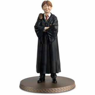 Figurine résine Eaglemoss Harry Potter: Ron Weasley avec Croutard [10cm]