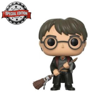 Figurine Funko POP! [Exclusive] Harry Potter : Harry Potter avec Éclair de feu [51]