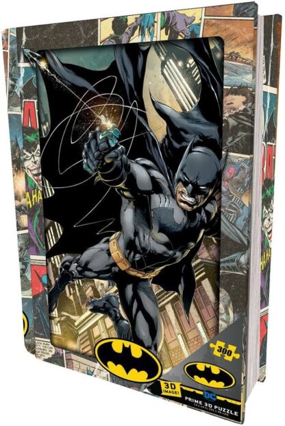 Puzzle Lenticulaire [Boite Métal Collector] 300 pièces Prime 3D DC Comics : Batman [46x31cm]