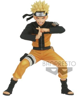 Figurine Banpresto Naruto Shippuden Vibration Stars : Uzumaki Naruto réalisant un justsu [18cm]