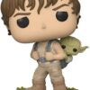 Figurine Funko POP! Star Wars : Luke Skywalker et Yoda [363]