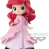 Figurine Banpresto Q Posket Disney La Petite Sirène : Ariel sous forme humaine dans sa robe de princesse rose (Robe B) [14cm]