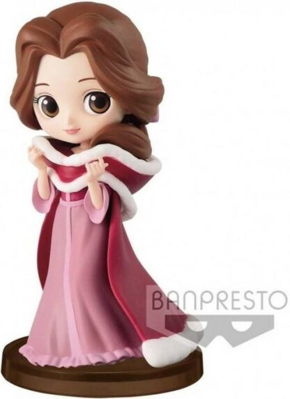 Figurine Banpresto Q Posket Disney La Belle et la Bête : Belle en costume d'hiver [7cm]