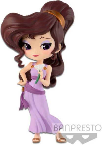 Figurine Banpresto Q Posket Disney Hercule : Megara tenant une fleur [7cm]