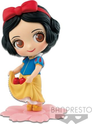 Figurine Banpresto Q Posket Disney Blanche Neige : Blanche Neige tenant des pommes dans sa robe (Sweetiny version A) [10cm]