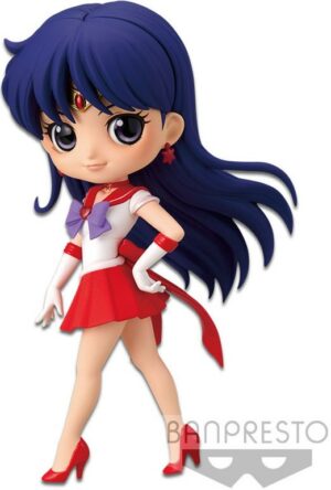 Figurine Banpresto Q Posket Sailor Moon Eternal : Sailor Mars (Version B) [14cm]