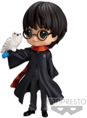 Figurine Banpresto Q Posket Harry Potter : Harry avec Hedwige [14cm]
