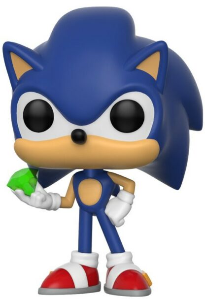 Figurine Funko POP! Sonic : Sonic avec Emeraude [284]