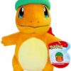 Peluche Jazwares Pokemon : Salamèche avec bonnet [20 Cm]