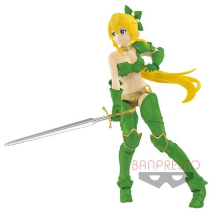 Figurine Banpresto Sword Art Online Memory Defrag EXQ : Leafa telle qu'elle apparaît da,s le jeu-vidéo mobile [21cm]