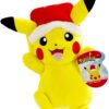 Peluche Jazwares Pokemon : Pikachu avec bonnet [20 Cm]