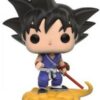 Figurine Funko POP! Dragon Ball Z : Goku en tenue bleue sur son Nimbus [109]