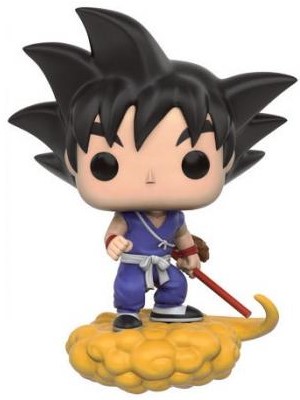 Figurine Funko POP! Dragon Ball Z : Goku en tenue bleue sur son Nimbus [109]