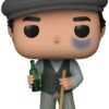 Figurine Funko POP! Le Parrain 50ème anniversaire : Michael Corleone un oeil au beurre noir, une bouteille de vin à la main et un bâton dans l'autre [1201]