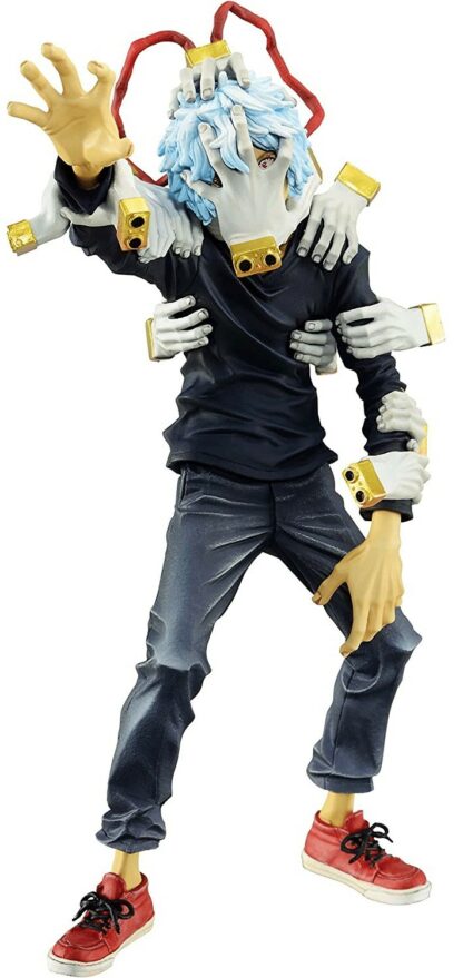 Figurine Banpresto My Hero Academia: Tomura Shigaraki dans sa tenue originale, avec son alter (18cm)