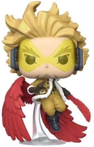Figurine Funko POP! My Hero Academia : Hawks en tenue de héros, ses ailes déployées [1141]