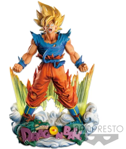 Figurine Banpresto [Diorama Super Master Stars] Dragon Ball Z : Son Goku the Brush (18cm)