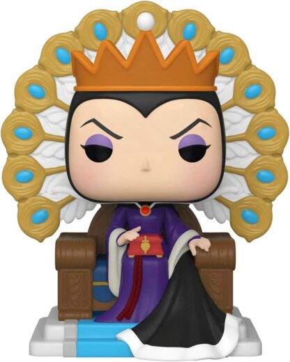Figurine Funko POP! [Deluxe] Disney Villlains Blanche-Neige : Reine Sorcière assise sur son trône [1088]
