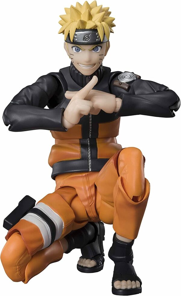Figurine articulée Tamashii Nations S.H.Figuarts Naruto Shippuden : Naruto Uzumaki (The Jinchuuriki entrusted with hope) [15cm]