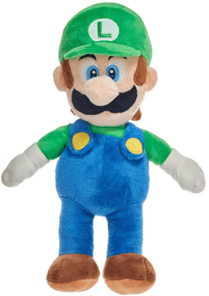Peluche Play by Play Super Mario Bros : Luigi [38cm]