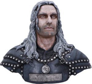 Buste en résine Nemesis Now Netlfix’s The Wticher : Geralt de Riv [40cm]