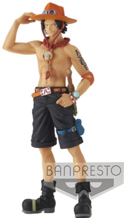 Figurine Banpresto One Piece DXF The Grandline Series Wanokuni Vol. 3 : Portgas D. Ace dans sa tenue originale [17cm]