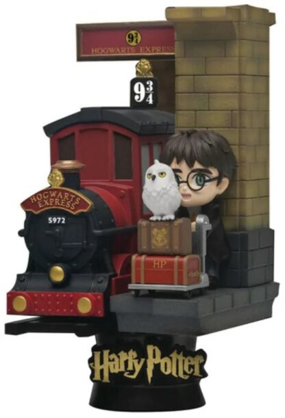 D-Stage Harry Potter : Harry & Hedwige sur Quai 9 3/4 (16cm)